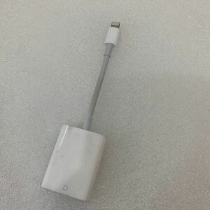 QW3476 Apple アップル Lightning SDカードカメラリーダー A1595 USED 中古 0207