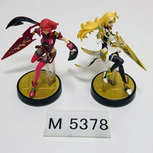 M5378 ●中古 美品 即決●amiibo ホムラ ヒカリ (アミーボ ゼノブレイド 大乱闘スマッシュブラザーズ)●Super Smash Bros / PYRA / MYTRA