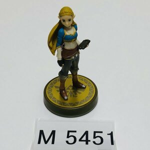 M5451 ●中古 美品 即決●amiibo ゼルダ (姫 アミーボ ゼルダの伝説 ブレスオブザワイルド) ●The Legend of Zelda / Zelda / adventurer