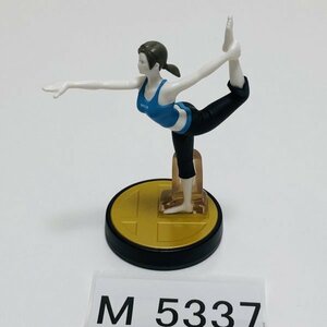 M5337 ●中古 美品 即決●amiibo Wii Fit トレーナー Trainer (アミーボ フィギュア 大乱闘スマッシュブラザーズ●Super Smash Bros Series