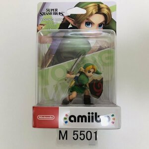 M5501 ●新品 未開封 即決●amiibo こどもリンク (アミーボ ゼルダの伝説 大乱闘スマッシュブラザーズシリーズ) ●