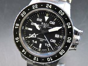 稼動品★正規品 BALL WATCH ボールウォッチ DG2016A-SCJ-BK エンジニア ハイドロカーボン エアロGMT 自動巻 メンズ腕時計