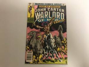 JOHN CARTER WARLORD OF MARS (マーベル コミックス) エドガー・ライス・バローズ 1978年 英語版 #15