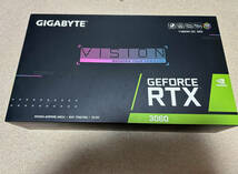 GIGABYTE GEFORCE RTX 3060 VISION OC 12GB REV 1.0_画像1