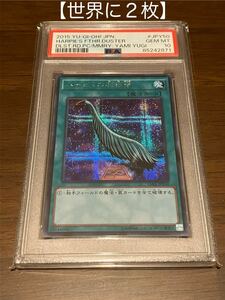 遊戯王　PSA10　ハーピィの羽根帚　シークレット　1円スタート