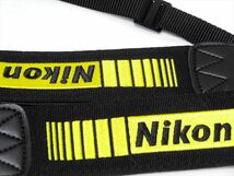 未使用 Nikon 純正 ストラップ 幅5.8cm　黄色(イエロー) 黒(ブラック)　ニコン　送料140円　585_画像3