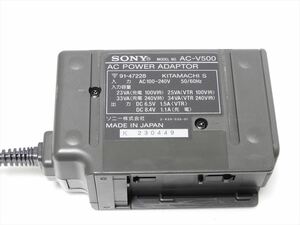 SONY AC-V500 ACパワーアダプター ソニー 充電器 バッテリーチャージャー 送料510円　23044