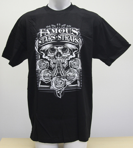 Famous Stars and Straps Tシャツ(L)Calavera