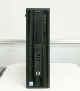 hp Z240 SFF Workstation Xeon E3 1225 v5 メモリ16GB 新品SSD 2.5インチ512GB Windows7 Pro 64bit nVIDIA Quadro K620【H24022113】