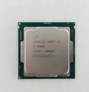 【稼動品回収】Intel Core i5-8400 SR3QT コア6 スレッド6 キャッシュ9MB 2.80GHz(最大4.00GHz) FCLGA1151 即納【H24022613】