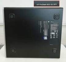 hp ProDesk 600 G3 SFF Core i3 7100 メモリ16GB 新品SSD M.2 PCIe256GB Windows 10 Pro 64bit シリアルポート端子歪み有【H24020905】_画像7