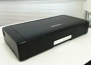 ▼■複数【お手軽印刷】EPSON モバイル インクジェット プリンター PX-S05B ACアダプタ/USBケーブル付 中古品 即納 保証あり【H23111317】