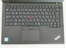 Lenovo ThinkPad X260 Core i5 6200U メモリ8GB 新品SSD 2.5インチ256GB Windows 10 Pro 64bit 天板キズあり 即納 返品保証付【H24022401】_画像3