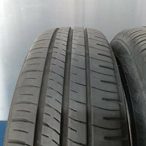 ★7.5-8分山★21年製★ ダンロップENASAVE EC204 165/70R14 社外ホイール 14×5.5J +38 4H-100 4本セット E257の画像10