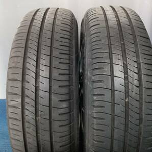 ★7.5-8分山★21年製★ ダンロップENASAVE EC204 165/70R14 社外ホイール 14×5.5J +38 4H-100 4本セット E257の画像9