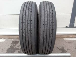 ★残り溝約9-10mm★22年製★ グッドイヤーFLEXSTEEL G223 205/85R16 117/115L LT　2本セット　E15