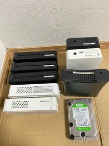 HDD メモリHDCR BUFALOD 9台まとめて売る