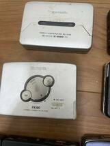 カセットプレーヤー SONY WALKMAN Panasonic AIWA カセットウォークマン WM-EX2 EX777 Ex921 9台まとめて売る_画像5