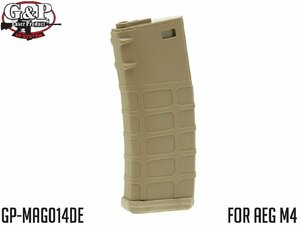 GP-MAG014DE　G&P GMAG 130Rds マガジン AEG M4 FDE