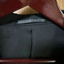 激安・１円スタート・人気のヨージ　ヤマモトのモード感のある黒のウールギャバ素材のロングコート_画像8