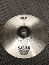 中古美品　セイビアン FRX18インチSABIAN クラッシュシンバル 美品　割れカケ無しCRASH _画像1