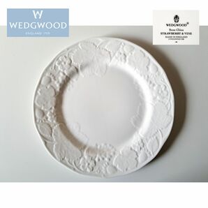  WEDGWOOD【ストロベリー バイン】ウェッジウッド【29cm】大皿 プレート STRAWBERRY VINE【ホワイト】
