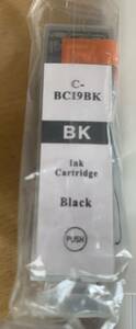 Canon 互換インク C-BC19BK BLACK 未使用品