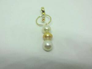 K18 south . pearl pendant 