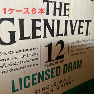 ザ・グレンリベット 12年 ライセンスド・ドラム#THEGLENLIVET 12YO LICENSED DRAM1ケース　