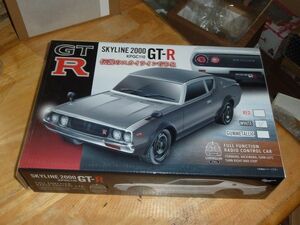 RC ラジコン☆スカイライン 2000GT-R KPGC110 ケンメリ　白 ホワイト　ピーナッツクラブ　1/24くらい