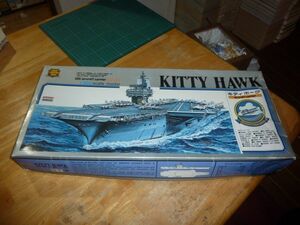 1/800 キティホーク　アメリカ海軍 航空母艦　空母 アリイ　　CV-63　KITTY HAWK