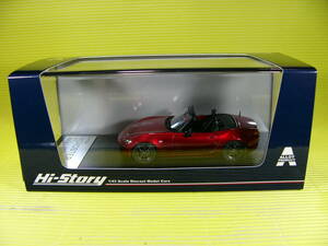 Hi-Story 1/43 マツダ ロードスター 2015 (ND) ソウルレッド (最安送料レタパ520円)