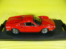 Bang バン 1/43 フェラーリ DINO 246 GT ディーノ 赤 ジャンク (最安送料レタパ520円)_画像5