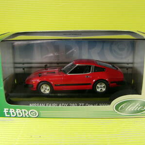 エブロ 1/43 日産 フェアレディ 280 ZT (S130) 赤 (最安送料レタパ520円)の画像1