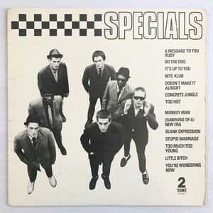 The Specials スペシャルズ / SPECIALS // LP SKA MODS UK BEAT ROCK Elvis Costello スカ 2tone