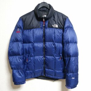 THE NORTH FACE ノースフェイス サミットシリーズ ローツェ ダウンジャケット 800FP メンズ Lサイズ 正規品 ブルー Z2178