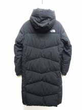 THE NORTH FACE ノースフェイス ドライベント ダウンコート ロング ダウンジャケット メンズ Mサイズ 正規品 ブラック D6459_画像2