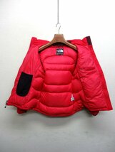 THE NORTH FACE ノースフェイス ハイベント サミットシリーズ ダウンジャケット 800FP レディース Mサイズ 正規品 レッド D6640_画像3