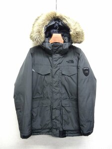 THE NORTH FACE ノースフェイス マクマードパーカ ダウンジャケット GORE THERMIUM メンズ Lサイズ 正規品 ブラック グレー D6647