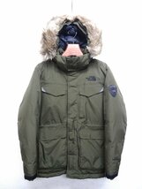 THE NORTH FACE ノースフェイス マクマードパーカ ハイベント ダウンジャケット メンズ Mサイズ 正規品 カーキ D6658_画像1