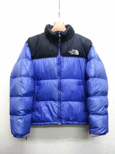 THE NORTH FACE ノースフェイス ヌプシ ダウンジャケット 700FP メンズ Lサイズ 正規品 ブルー D6668