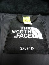 THE NORTH FACE ノースフェイス ドライベント ダウンコート ロング ダウンジャケット メンズ 3XLサイズ 正規品 ブラック D6690_画像5