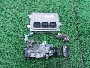 240215-WC10 フィット GE6 キーシリンダーセット スマートキー ECU