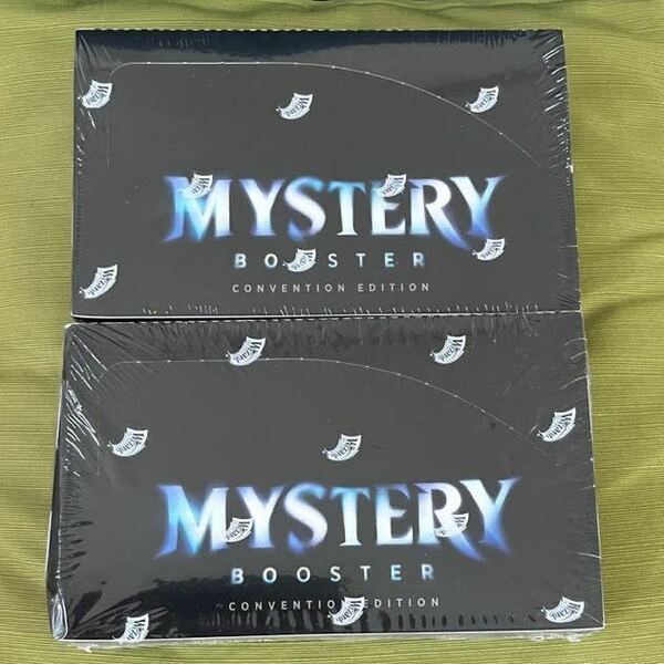 Mystery Booster Convention版　2 BOX 英語MB1 未開封　24パック入り　2箱 ボックス ミステリーブースター　2021 MTG Magic factory sealed