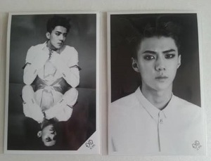 ＊即決【公式】EXO★中毒★フォト 2枚★セフン　SM SUM　韓国　オフィシャル　グッズ　写真　フォトカード　Overdose