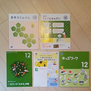 2023年12月版 こどもちゃれんじ 年長用 思考力特化コース