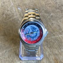 Fossil Relic 00s watch big tic dragon fire flame フォッシル レリック ビッグティック 腕時計_画像3