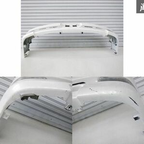 トヨタ 純正 JZX100 GX100 マーク2 後期 フロントバンパー 52119-2A030 パール白系 ウインカー付 即納 棚2F-F-3の画像7