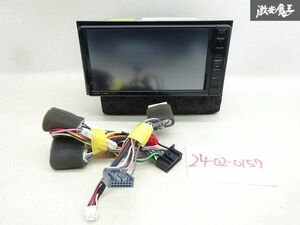 【保証付】 KENWOOD ケンウッド メモリーナビ NMZK-W68D 地図データ 2017年 CD DVD 再生OK Bluetooth 接続OK ナビ カーナビ 要補修 棚A-1-1