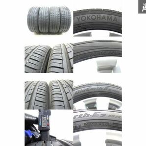 ● ヨコハマ ブルーアース-ES ES32 185/55R16 83V 23y スズキ 純正 ZC72S スイフト ENKEI 16インチ 6J +45 PCD100 4H シルバー 4本 棚S-3の画像9